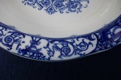 WEDGWOOD QUEEN CHARLOTTE- OVAL SERVING BOWL 10 "    .....   http://jaapiesfinechinastore.com