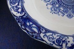 WEDGWOOD QUEEN CHARLOTTE- OVAL SERVING BOWL 10 "    .....   http://jaapiesfinechinastore.com