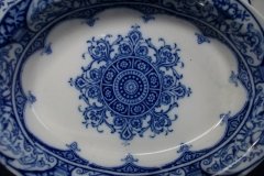 WEDGWOOD QUEEN CHARLOTTE- OVAL SERVING BOWL 7  3/4"    .....   http://jaapiesfinechinastore.com