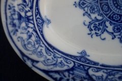 WEDGWOOD QUEEN CHARLOTTE- OVAL SERVING BOWL 7  3/4"    .....   http://jaapiesfinechinastore.com