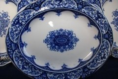 WEDGWOOD QUEEN CHARLOTTE- OVAL SERVING PLATE 8 7/8"    .....   http://jaapiesfinechinastore.com