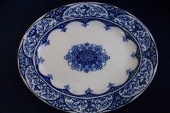 WEDGWOOD QUEEN CHARLOTTE- OVAL SERVING PLATE 8 7/8"    .....   http://jaapiesfinechinastore.com