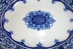 WEDGWOOD QUEEN CHARLOTTE- OVAL SERVING PLATE 8 7/8"    .....   http://jaapiesfinechinastore.com