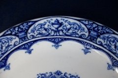 WEDGWOOD QUEEN CHARLOTTE- OVAL SERVING PLATE 8 7/8"    .....   http://jaapiesfinechinastore.com