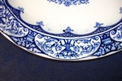 WEDGWOOD QUEEN CHARLOTTE- OVAL SERVING PLATE 8 7/8"    .....   http://jaapiesfinechinastore.com