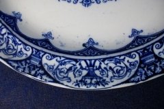 WEDGWOOD QUEEN CHARLOTTE- OVAL SERVING PLATE 8 7/8"    .....   http://jaapiesfinechinastore.com