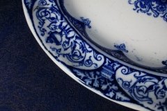 WEDGWOOD QUEEN CHARLOTTE- OVAL SERVING PLATE 8 7/8"    .....   http://jaapiesfinechinastore.com