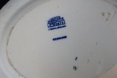 WEDGWOOD QUEEN CHARLOTTE- OVAL SERVING PLATE 8 7/8"    .....   http://jaapiesfinechinastore.com