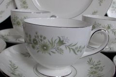WEDGWOOD WESTBURY-  CUP & SAUCERS  .....   ttps://jaapiesfinechinastore.com