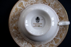 WEDGWOOD FLORENTINE GOLD- CUP & SAUCER   .....   https://www.jaapiesfinechinastore.com