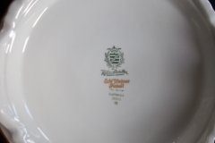 WEIMAR KATHARINA 20003 COBALT & GILT- COVERED SOUP TUREEN   .....   http://jaapiesfinechinastore.com