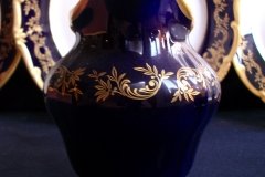 WEIMAR KATHARINA 20003 COBALT & GILT- CREAMER    .....   http://jaapiesfinechinastore.com