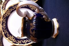 WEIMAR KATHARINA 20003 COBALT & GILT- CREAMER    .....   http://jaapiesfinechinastore.com