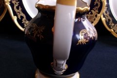 WEIMAR KATHARINA 20003 COBALT & GILT- CREAMER    .....   http://jaapiesfinechinastore.com
