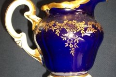 WEIMAR KATHARINA 20003 COBALT & GILT- CREAMER    .....   http://jaapiesfinechinastore.com