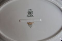 WEIMAR KATHARINA 20003 COBALT & GILT- SERVING PLATTER- 12 3/4"  .....   http://jaapiesfinechinastore.com