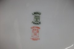 BACKSTAMPS- GREEN MAKERS MARK-  WM GUERIN  " LIMOGES FRANCE"  WITH  BAWO & DOTTER  "ST MARTIAL "  SHIELD   and   RED "ST MARTIAL"  SHIELD DECORATORS MARK   ......   https://www.jaapies