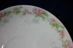 WM GUERIN WILD ROSES GARLAND- CUP & SAUCER ..... http://jaapiesfinechinastore.com