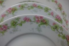 WM GUERIN WILD ROSES GARLAND-BREAD & BUTTER PLATE 6 1/4" ..... http://jaapiesfinechinastore.com