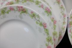 WM GUERIN WILD ROSES GARLAND-BREAD & BUTTER PLATE 6 1/4" ..... http://jaapiesfinechinastore.com
