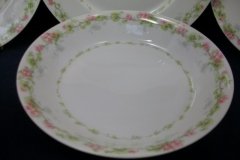 WM GUERIN WILD ROSES GARLAND- COUPE SOUP BOWL   7 1/4"   .....   http://jaapiesfinechinastore.com