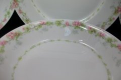 WM GUERIN WILD ROSES GARLAND- COUPE SOUP BOWL   7 1/4"   .....   http://jaapiesfinechinastore.com