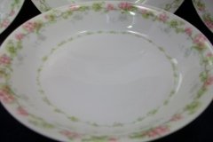 WM GUERIN WILD ROSES GARLAND- COUPE SOUP BOWL   7 1/4"   .....   http://jaapiesfinechinastore.com