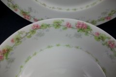 WM GUERIN WILD ROSES GARLAND- COUPE SOUP BOWL   7 1/4"   .....   http://jaapiesfinechinastore.com