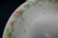 WM GUERIN WILD ROSES GARLAND- COUPE SOUP BOWL   7 1/4"   .....   http://jaapiesfinechinastore.com