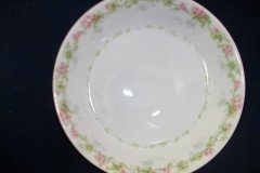 WM GUERIN WILD ROSES GARLAND- COUPE SOUP BOWL   7 1/4"   .....   http://jaapiesfinechinastore.com