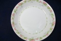 WM GUERIN WILD ROSES GARLAND- COUPE SOUP BOWL   7 1/4"   .....   http://jaapiesfinechinastore.com
