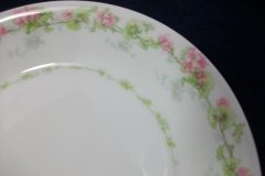 WM GUERIN WILD ROSES GARLAND- COUPE SOUP BOWL   7 1/4"   .....   http://jaapiesfinechinastore.com
