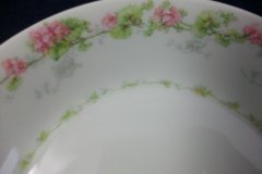 WM GUERIN WILD ROSES GARLAND- COUPE SOUP BOWL   7 1/4"   .....   http://jaapiesfinechinastore.com