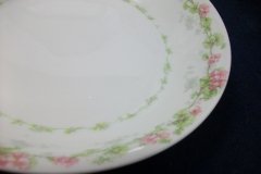 WM GUERIN WILD ROSES GARLAND- COUPE SOUP BOWL   7 1/4"   .....   http://jaapiesfinechinastore.com