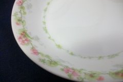 WM GUERIN WILD ROSES GARLAND- COUPE SOUP BOWL   7 1/4"   .....   http://jaapiesfinechinastore.com