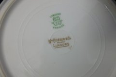 WM GUERIN WILD ROSES GARLAND- COUPE SOUP BOWL   7 1/4"   .....   http://jaapiesfinechinastore.com