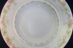 WM GUERIN WILD ROSES GARLAND- GRAVY BOAT WITH UNDERPLATE   ..... http://jaapiesfinechinastore.com