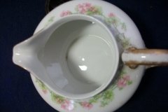WM GUERIN WILD ROSES GARLAND- CREAMER  8oz   ..... http://jaapiesfinechinastore.com