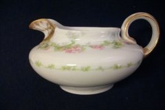 WM GUERIN WILD ROSES GARLAND- CREAMER  8oz   ..... http://jaapiesfinechinastore.com