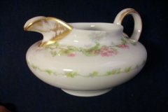 WM GUERIN WILD ROSES GARLAND- CREAMER  8oz   ..... http://jaapiesfinechinastore.com