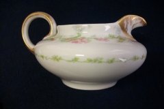 WM GUERIN WILD ROSES GARLAND- CREAMER  8oz   ..... http://jaapiesfinechinastore.com