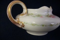 WM GUERIN WILD ROSES GARLAND- CREAMER  8oz   ..... http://jaapiesfinechinastore.com