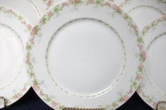 WM GUERIN WILD ROSES GARLAND- DINNER PLATE  9 7/8" ..... http://jaapiesfinechinastore.com