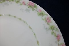WM GUERIN WILD ROSES GARLAND- DINNER PLATE  9 7/8" ..... http://jaapiesfinechinastore.com