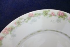 WM GUERIN WILD ROSES GARLAND- DINNER PLATE  9 7/8" ..... http://jaapiesfinechinastore.com