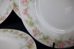 WM GUERIN WILD ROSES GARLAND- SALAD  PLATE  7  3/8" ..... http://jaapiesfinechinastore.com