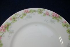 WM GUERIN WILD ROSES GARLAND- SALAD  PLATE  7  3/8" ..... http://jaapiesfinechinastore.com