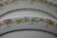 WM GUERIN WILD ROSES GARLAND-  SERVING PLATTER 13 1/2"  ..... http://jaapiesfinechinastore.com