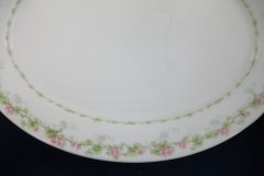 WM GUERIN WILD ROSES GARLAND-  SERVING PLATTER 13 1/2"  ..... http://jaapiesfinechinastore.com