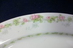 WM GUERIN WILD ROSES GARLAND-  SERVING PLATTER 13 1/2"  ..... http://jaapiesfinechinastore.com
